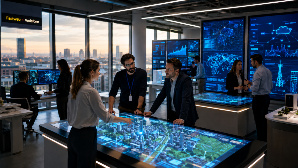 SmartCityLab Milano: Fastweb + Vodafone diventa partner tech