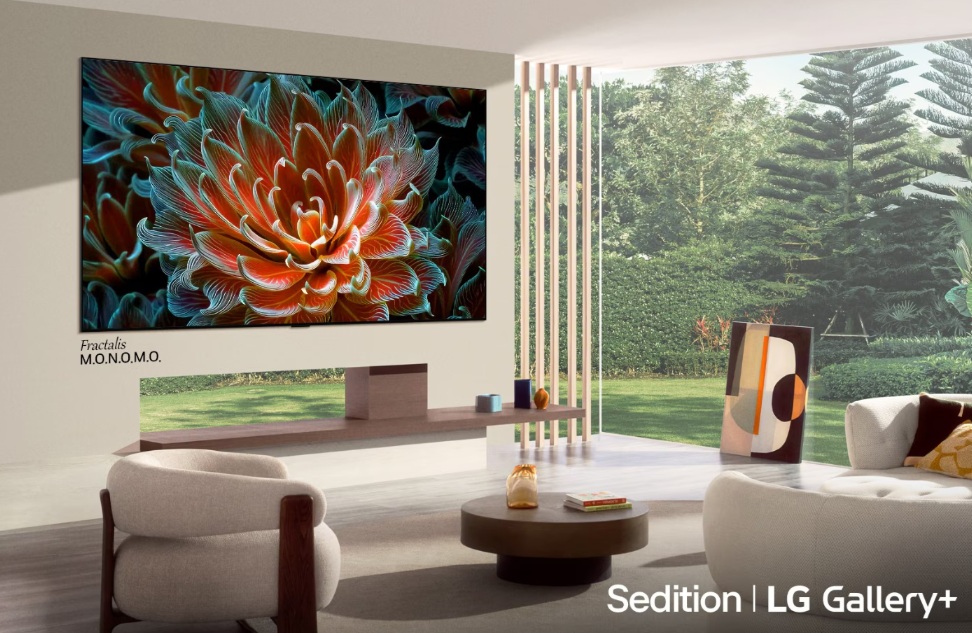 LG Gallery+ Sedition: arte digitale sui TV