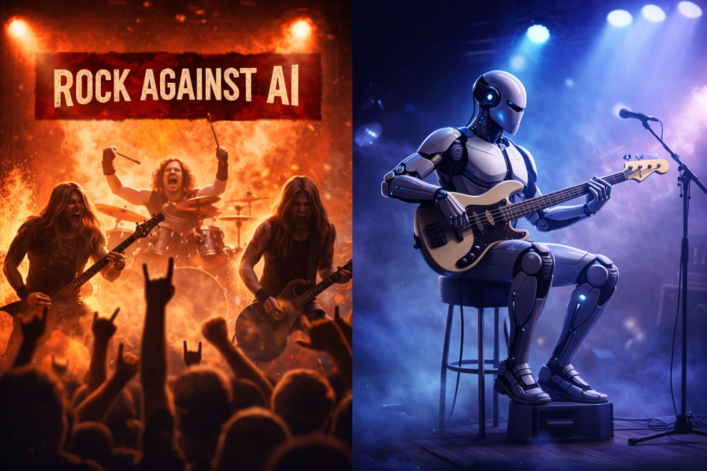 IA nella musica: creatività rapida o plagio?