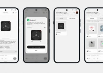 Nothing Essential Apps crea applicazioni dallo smartphone