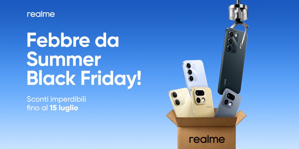Black Friday realme: sconti su 16 Pro e C100 5G