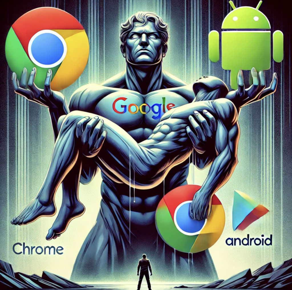 Google non vuole vendere Chrome ed Android