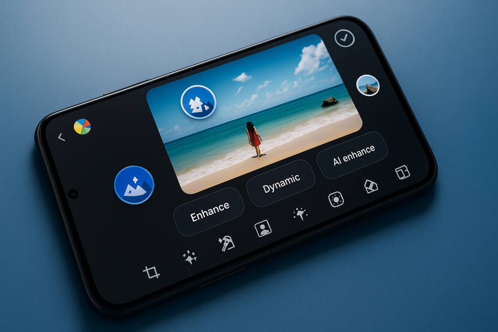 Google Photos editor AI