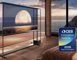 LG trionfa ai CES 2026 Innovation Awards con il TV trasparente OLED T