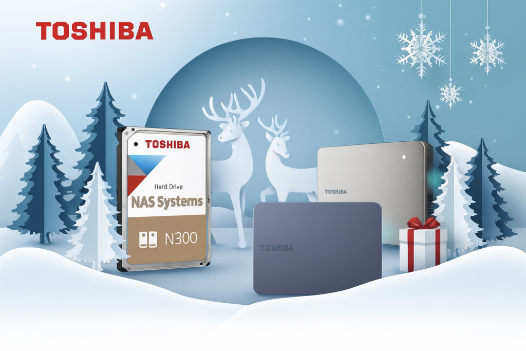 Toshiba: gli hard disk perfetti per custodire i ricordi delle feste