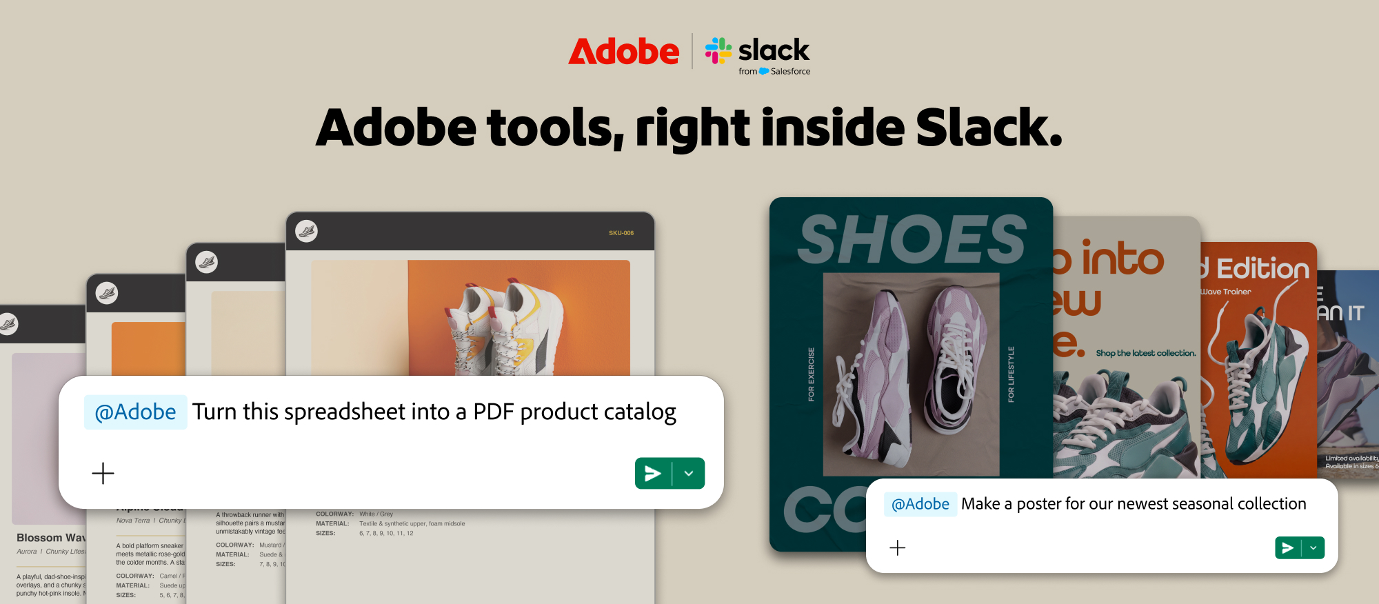 Adobe for Slack trasforma le conversazioni in contenuti