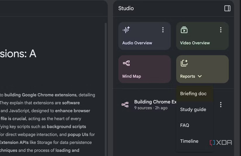 NotebookLM: la funzione Reports prossimamente più smart