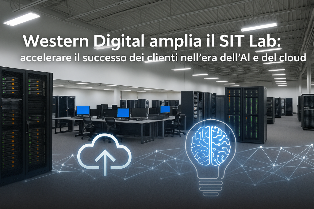 Western Digital inaugura il SIT Lab ampliato
