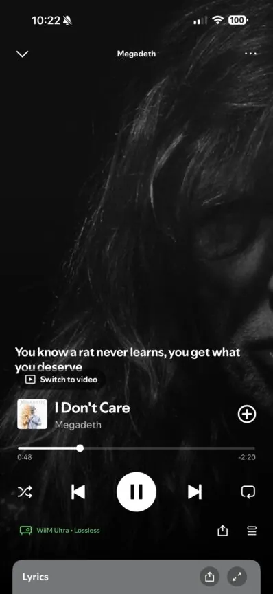 Spotify testi in primo piano: novità “Now Playing”