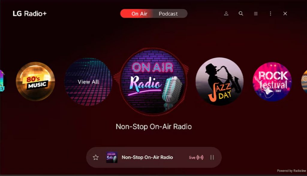 LG webOS musica: la tua casa diventa un palco