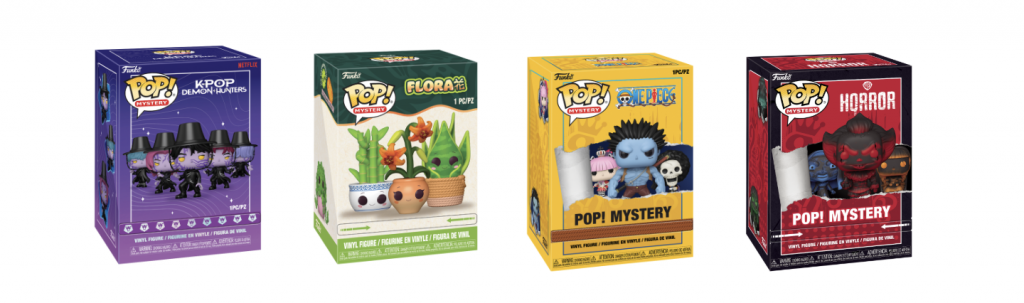 Funko Pop Mystery, quattro nuove collezioni in arrivo