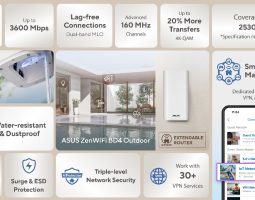 ASUS ZenWiFi BD4 Outdoor: il nuovo router WiFi 7 da esterno veloce, sicuro e resistente