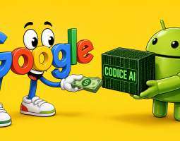 Codice Android AI: Google lo compra per migliorare