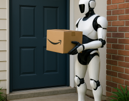Amazon testa robot umanoidi per le consegne