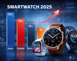 Smartwatch 2025: Apple resta prima, ma Huawei si avvicina