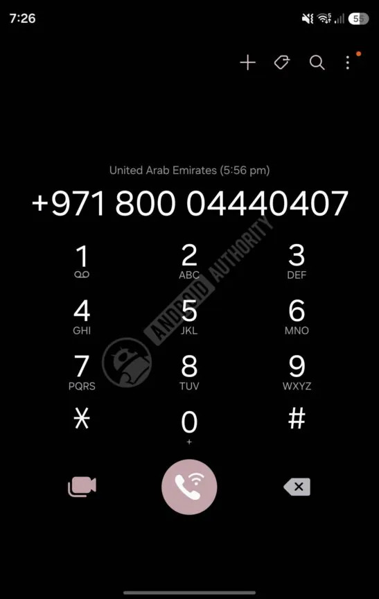One UI 9 rende più semplici le chiamate internazionali