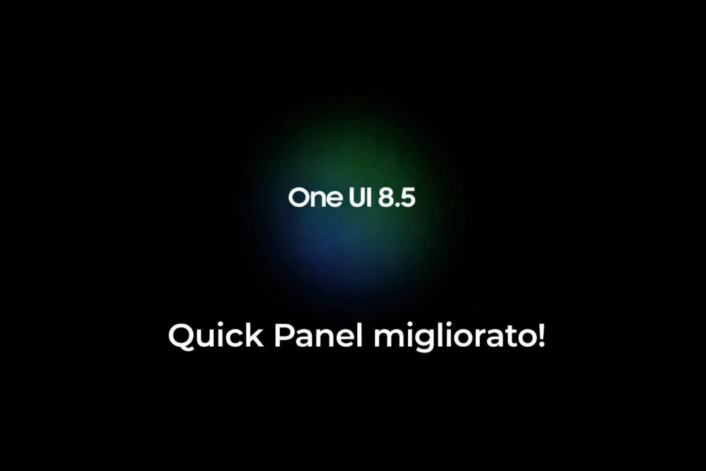 One UI 8.5 migliora notevolmente il Quick Panel