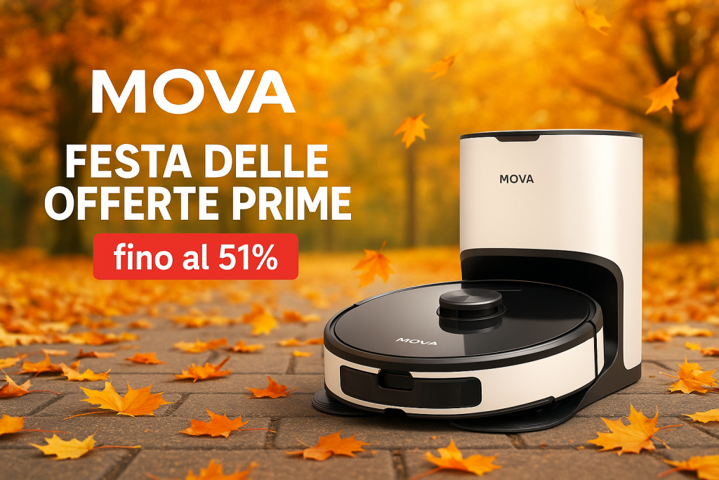 Festa delle Offerte Prime 2025 MOVA: fino al 51% di sconto sul pulito leggendario