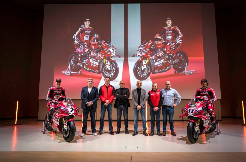 Aruba e Ducati confermano la partnership nel 2026