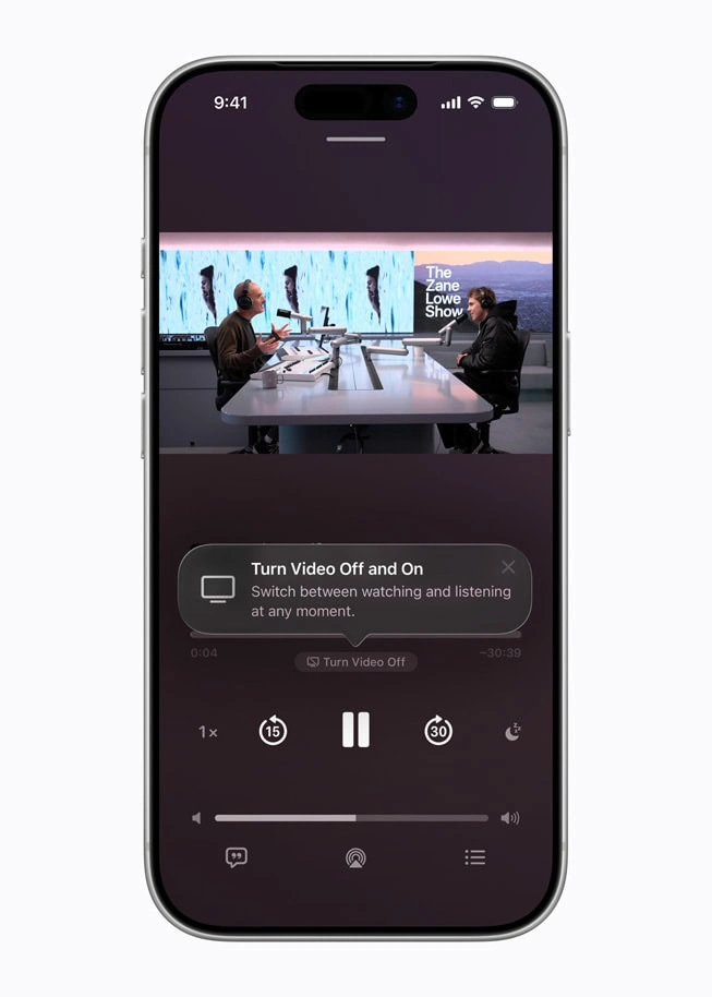 Apple Podcasts video: nuova esperienza in arrivo