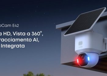 EufyCam E42: videocamera 4K a energia solare con visione a 360° e AI avanzata