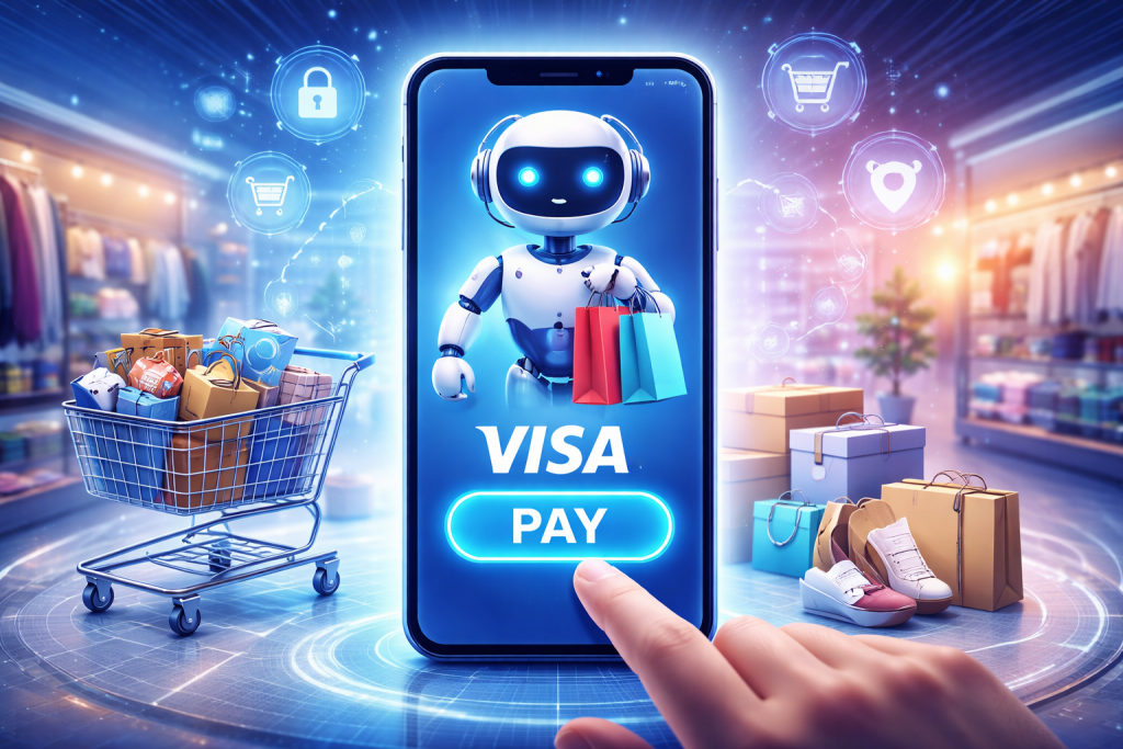 Visa: l’AI inizierà a comprare e pagare al posto tuo nel 2026