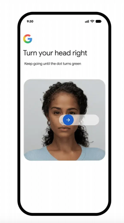 Video selfie Google: nuovo accesso più sicuro