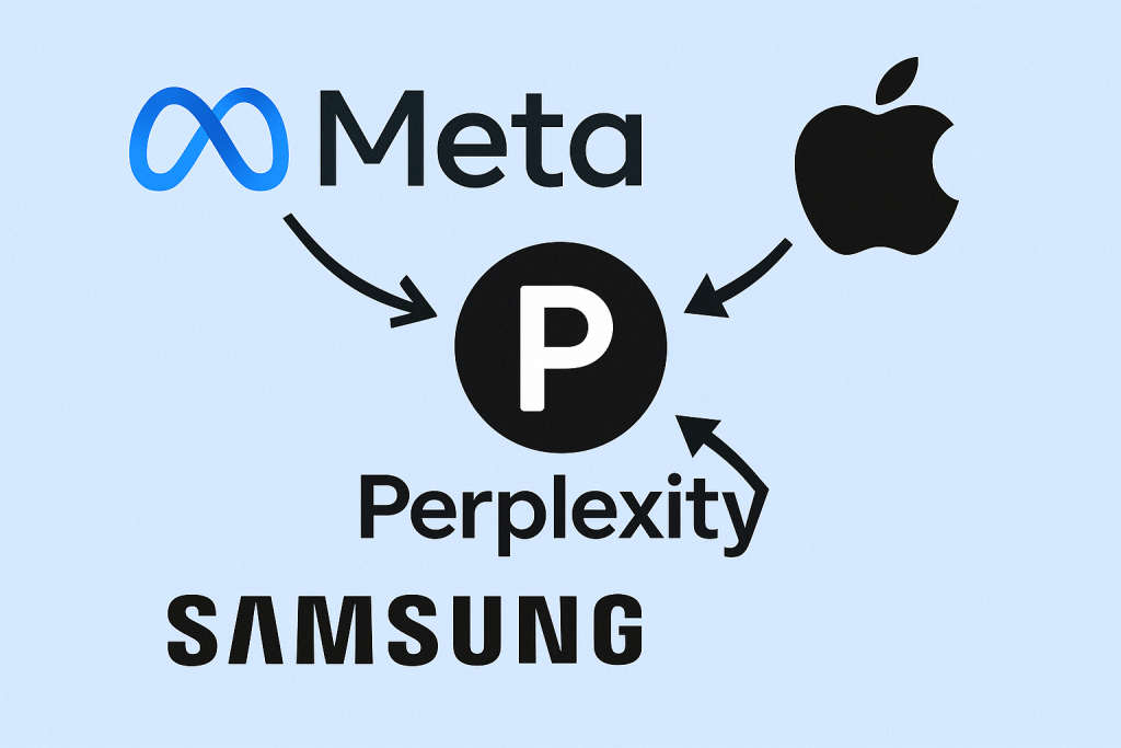 Meta, Apple e Samsung vogliono Perplexity