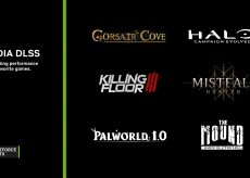 DLSS 4.5 cresce con Halo, Palworld e Corsair Cove