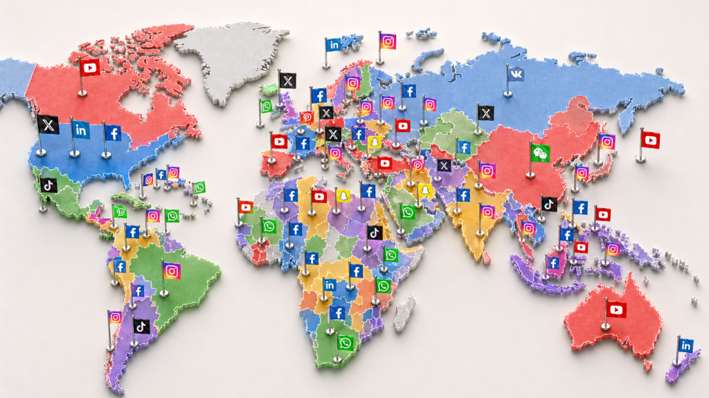 Social network 2026: chi usa cosa nel mondo