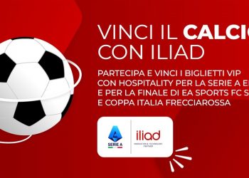 Vinci il calcio con iliad: biglietti VIP e finali in palio
