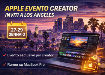 Apple evento creator: inviti a Los Angeles