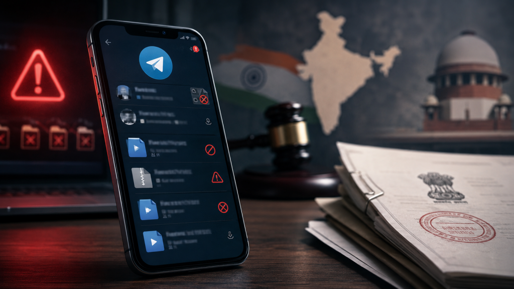 Pirateria via Telegram in India: ultimatum di 15 giorni