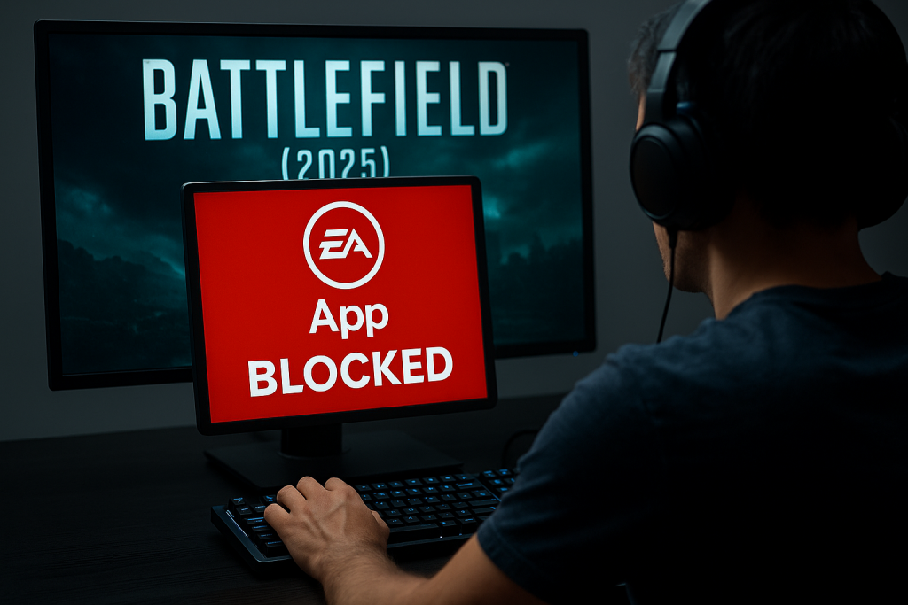 EA App blocca l’accesso a Battlefield (2025)