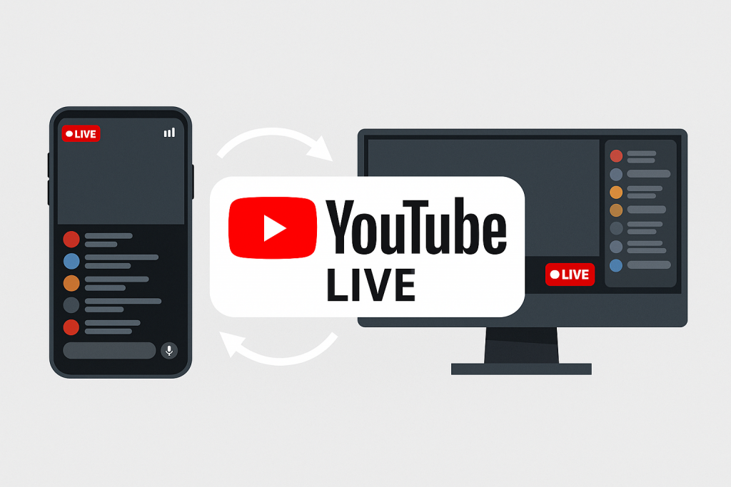 YouTube Live introduce streaming orizzontale e verticale