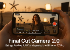 Final Cut Camera 2.0 porta ProRes RAW e genlock su iPhone 17 Pro