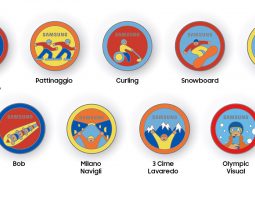 Pin Collection Samsung: Olimpia Zagnoli firma