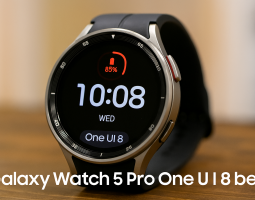 Galaxy Watch 5 Pro One UI 8 beta: aggiornamento in anteprima per alcuni utenti