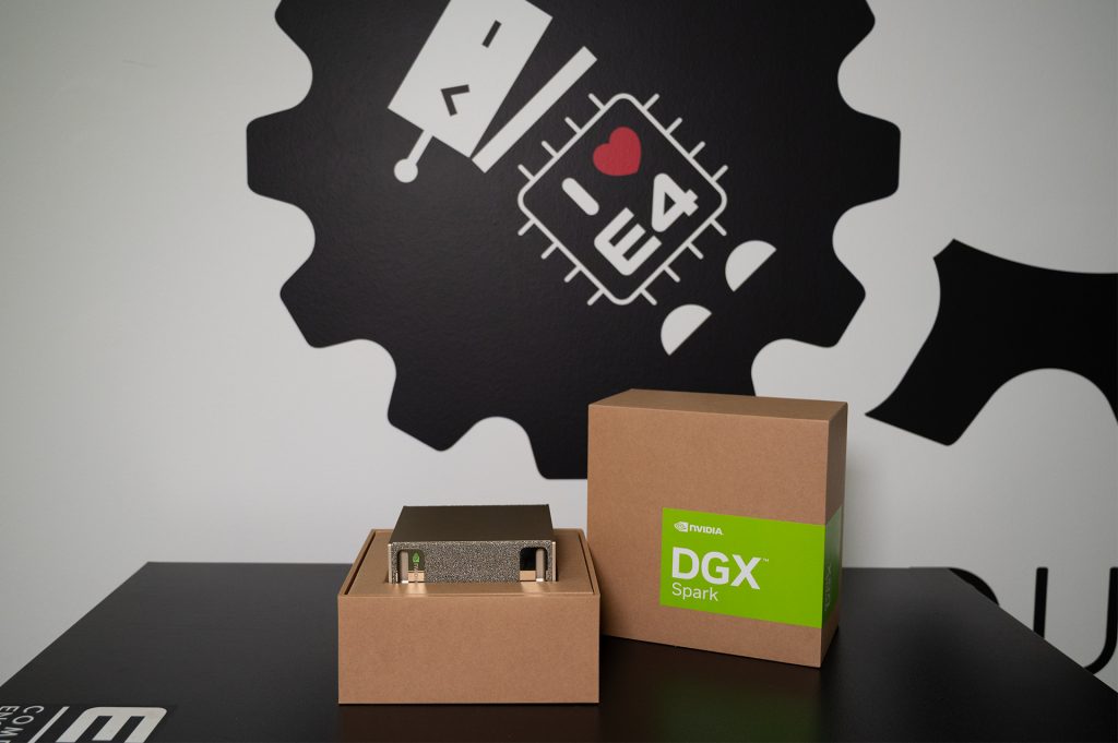 E4 introduce Nvidia DGX Spark: la potenza dell’AI alla portata degli sviluppatori