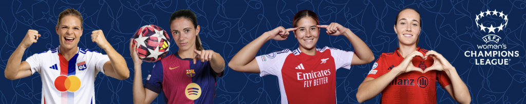 Amazon lancia il negozio ufficiale della UEFA Women's Champions League