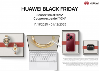 Huawei Black Friday 2025: sconti fino al 60%