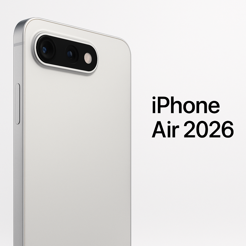 iPhone Air 2026 avrà la doppia fotocamera