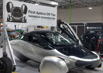 Aptera ha avviato la linea del suo solar EV