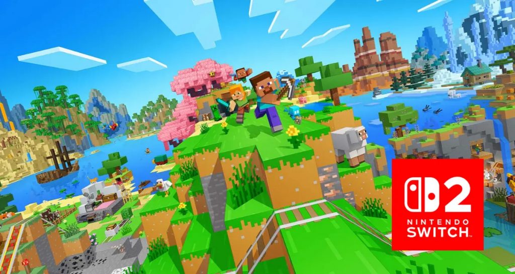 Minecraft debutta su Switch 2 con grafica migliorata