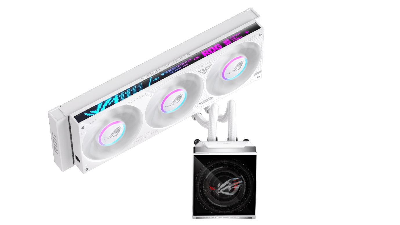 ROG Strix LC IV: dissipatori AIO senza cavi