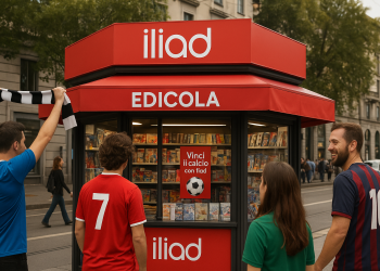 iliad porta un’edicola speciale a Milano
