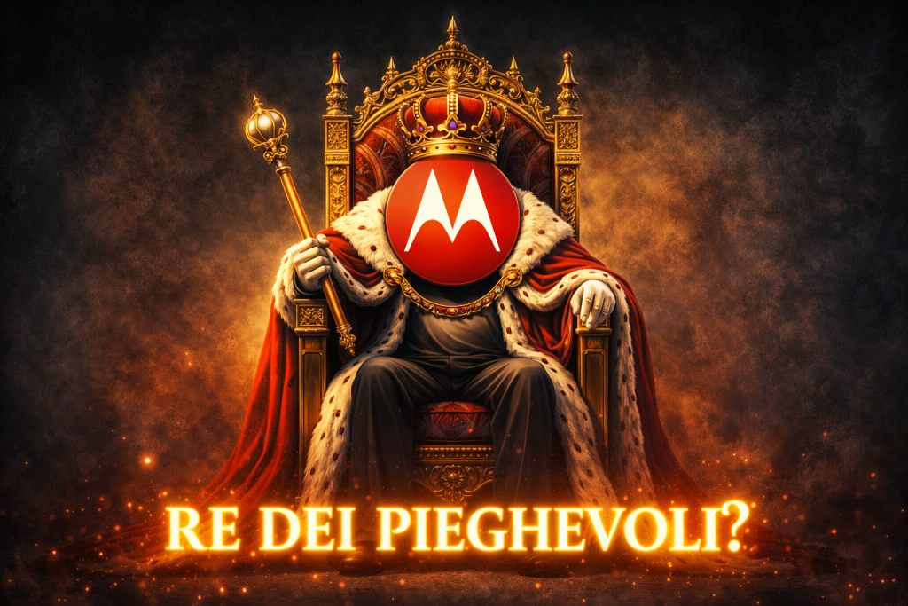 Motorola pieghevoli: il sorpasso è già realtà