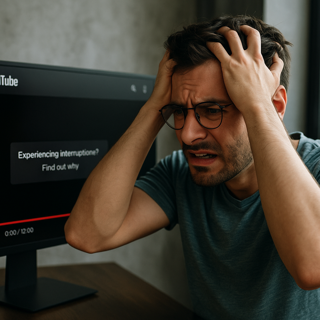 YouTube rallenta i video con ad blocker attivo