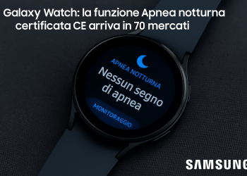 Galaxy Watch: la funzione Apnea notturna certificata CE arriva in 70 mercati