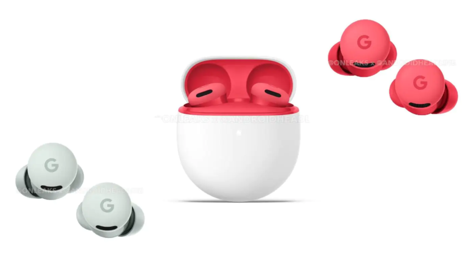 Google Pixel Buds 2a nuovi colori Fog e Berry in arrivo per le cuffie TWS